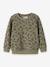 Sweatshirt à motifs garçon name it beige+bleu grisé+olive - vertbaudet enfant 