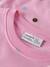 Sweat-shirt fille à imprimé all-over name it écru+rose bonbon+rose clair - vertbaudet enfant 