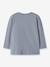 T-shirt manches longues coupe ample garçon name it bleu ardoise+écru+gris+vert - vertbaudet enfant 