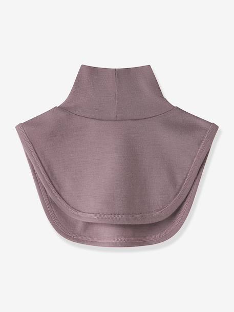 Neck warmer in merino wool Name It for girls dusky pink+twine - vertbaudet enfant 