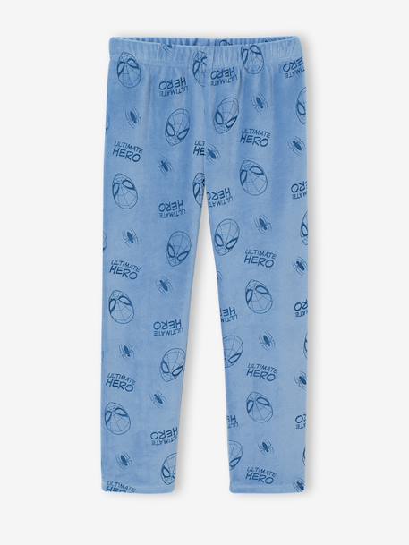 Spiderman velour pyjamas for boys azure - vertbaudet enfant 