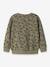Sweatshirt à motifs garçon name it beige+bleu grisé+olive - vertbaudet enfant 
