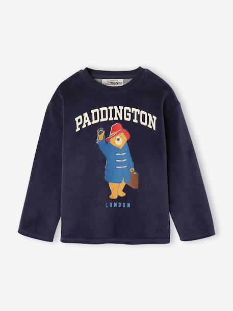 Paddington velour pyjamas for boys night blue - vertbaudet enfant 