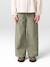 Wide Leg MorphologiK Trousers for Girls coral+grey green+khaki+old rose - vertbaudet enfant 