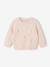 Knit jumper with bows for baby girls rose - vertbaudet enfant 