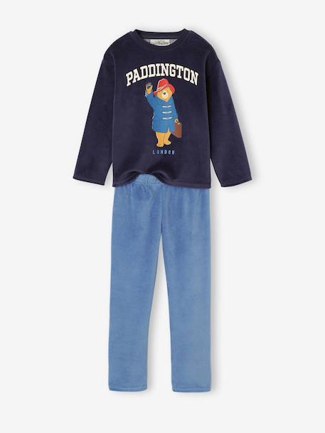 Paddington velour pyjamas for boys night blue - vertbaudet enfant 