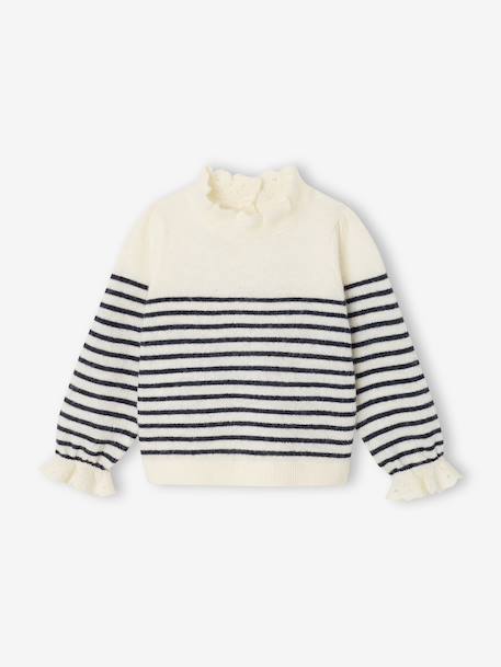 Pull bébé fille manches longues écru - vertbaudet enfant 