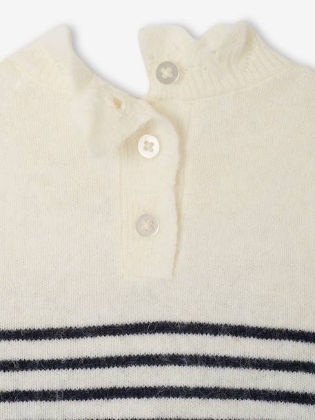 Pull bébé fille manches longues écru - vertbaudet enfant 