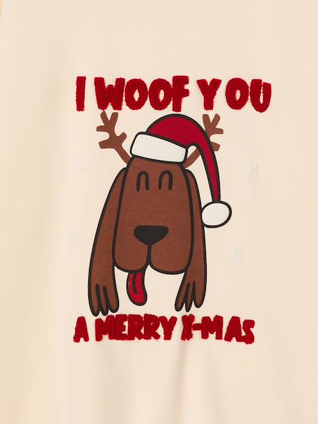 Men's Christmas sweatshirt vanilla - vertbaudet enfant 