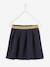 Wide Skirt with Iridescent Details, for Girls Dark Blue - vertbaudet enfant 