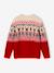 Christmas knit jumper for boys red - vertbaudet enfant 