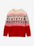 Christmas knit jumper for boys red - vertbaudet enfant 