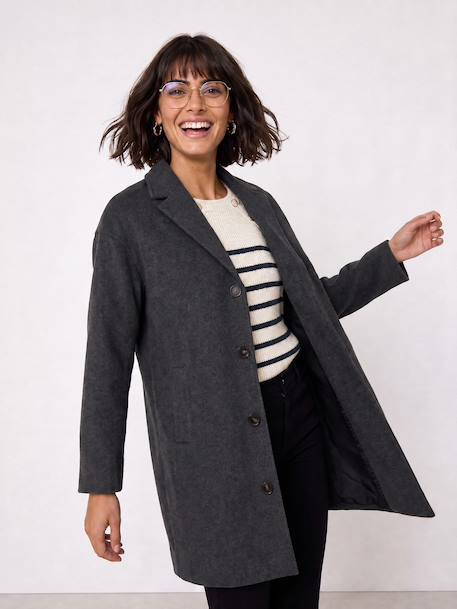 Maternity and babywearing coat anthracite - vertbaudet enfant 