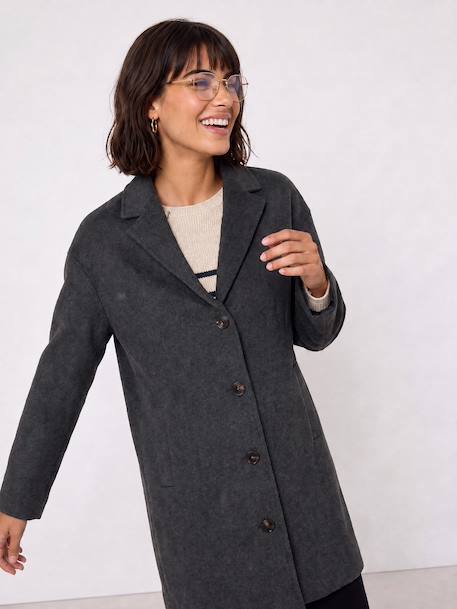 Maternity and babywearing coat anthracite - vertbaudet enfant 