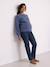 Pull de grossesse maille blue - vertbaudet enfant 
