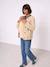 Maternity jacket with an adaptable fit ecru - vertbaudet enfant 