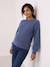 Pull de grossesse maille blue - vertbaudet enfant 
