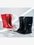 Bottes de pluie fourrées enfant Lolly Pop Giboulée marine blanc+noir blanc+rouge/blanc - vertbaudet enfant 