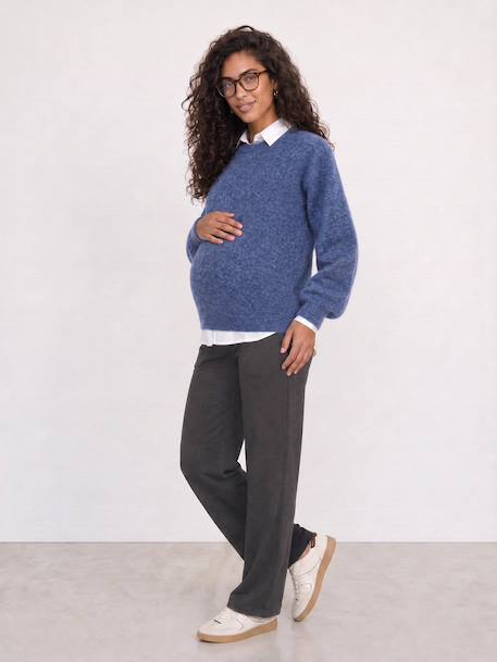 Maternity knit trousers grey - vertbaudet enfant 