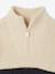Pull col montant garçon blanc chiné - vertbaudet enfant 