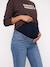 Wide Leg Jeans for Maternity 6439+brut denim+stone - vertbaudet enfant 