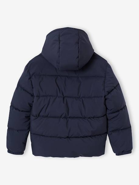 Lightweight Puffer Jacket, JONEN anthracite+slate grey - vertbaudet enfant 