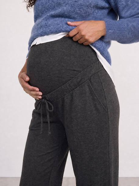 Maternity knit trousers grey - vertbaudet enfant 
