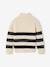 Pull col montant garçon blanc chiné - vertbaudet enfant 