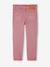 Slim trousers for girls ink blue+mauve - vertbaudet enfant 