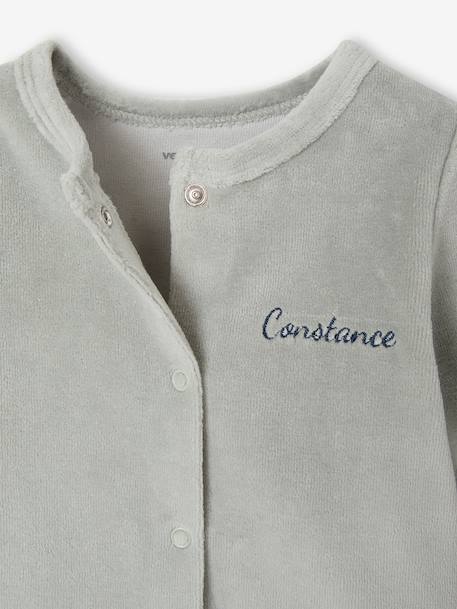 Pack of 2 newborn long-sleeved pyjamas sage green - vertbaudet enfant 