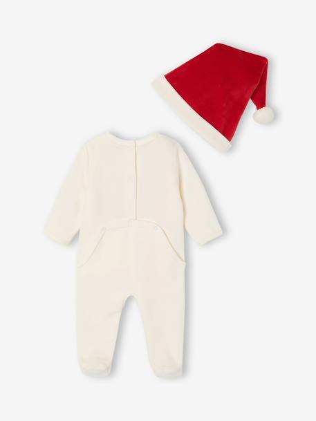 Coffret noël naissance avec bonnet bébé écru - vertbaudet enfant 