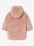 Reversible parka for girls khaki+navy blue - vertbaudet enfant 