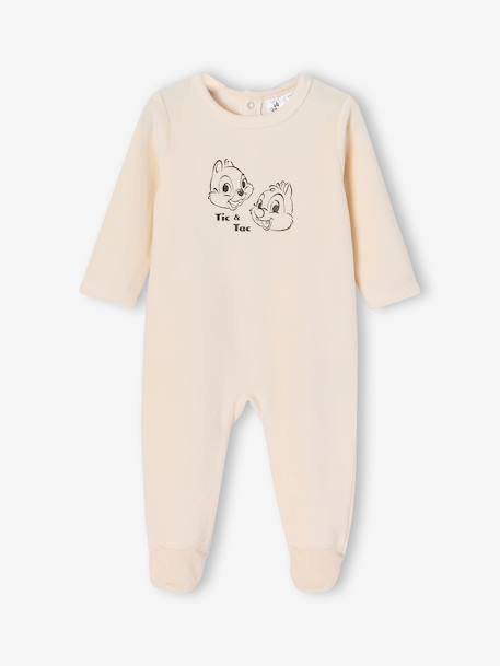 Lot de 2 pyjamas bébé Disney Tic et Tac beige - vertbaudet enfant 