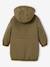 Reversible parka for girls khaki+navy blue - vertbaudet enfant 
