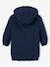 Reversible parka for girls khaki+navy blue - vertbaudet enfant 