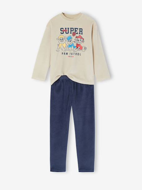Paw Patrol velour pyjamas for boys beige - vertbaudet enfant 