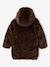 Reversible parka for girls khaki+navy blue - vertbaudet enfant 