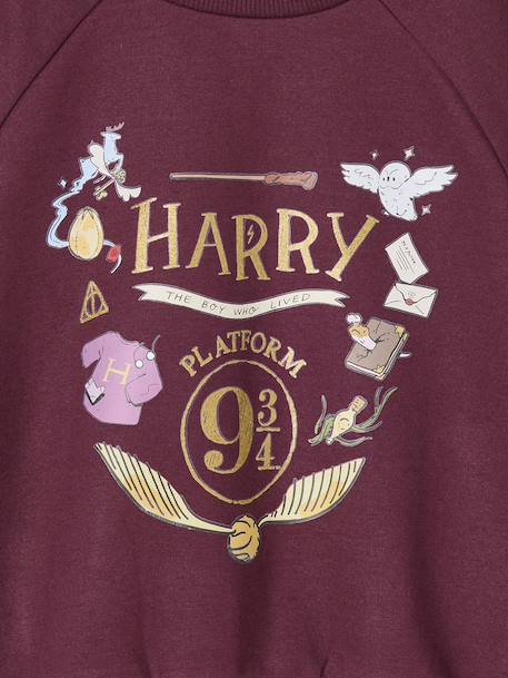 Christmas sweatshirt Harry Potter for girls plum - vertbaudet enfant 