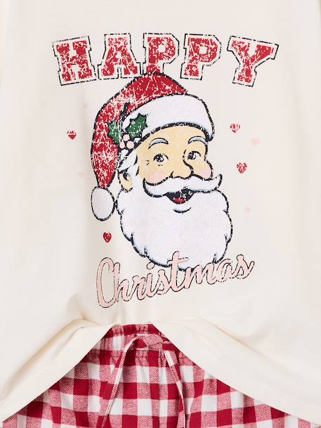 Pyjama fille de Noël rouge - vertbaudet enfant 