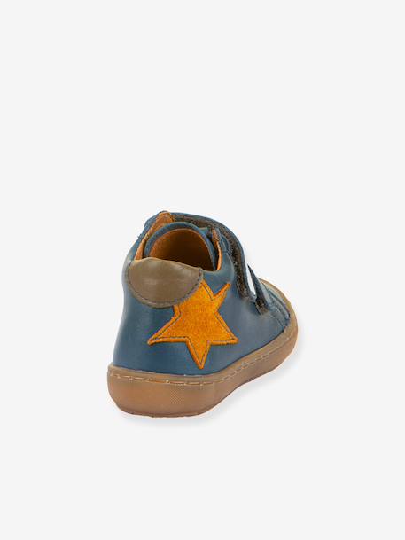 Chaussons à scratch garçons OLLIE S STAR Froddo bleu - vertbaudet enfant 