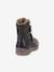 Boots garçon LINZ WOOL TEX HIGH Froddo bleu+bleu nuit+blush - vertbaudet enfant 