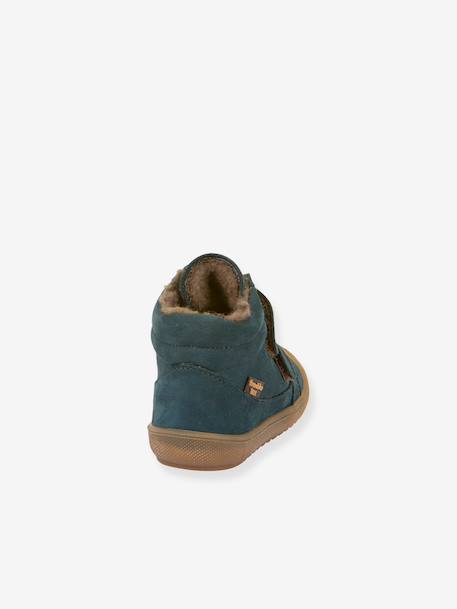 Children's OLLIE WOOL TEX FRODDO boots caramel+night blue+petrol blue - vertbaudet enfant 
