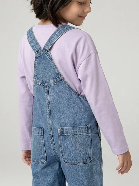 Salopette fille bleu jean - vertbaudet enfant 