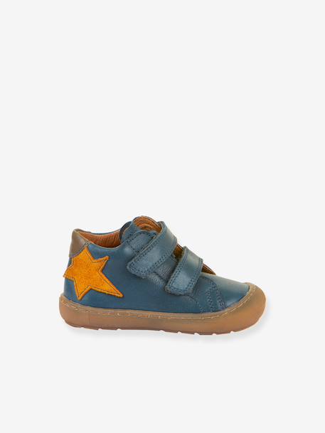 Chaussons à scratch garçons OLLIE S STAR Froddo bleu - vertbaudet enfant 