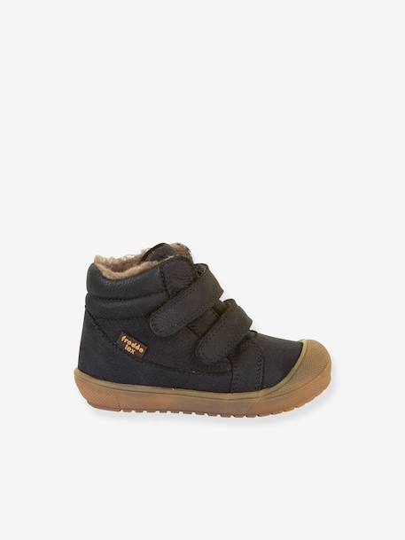 Children's OLLIE WOOL TEX FRODDO boots caramel+night blue+petrol blue - vertbaudet enfant 