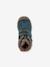 Boots garçon LINZ WOOL TEX HIGH Froddo bleu+bleu nuit+blush - vertbaudet enfant 