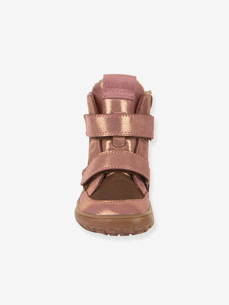 Girls' BAREFOOT TEX WINTER FRODDO winter boots blush - vertbaudet enfant 