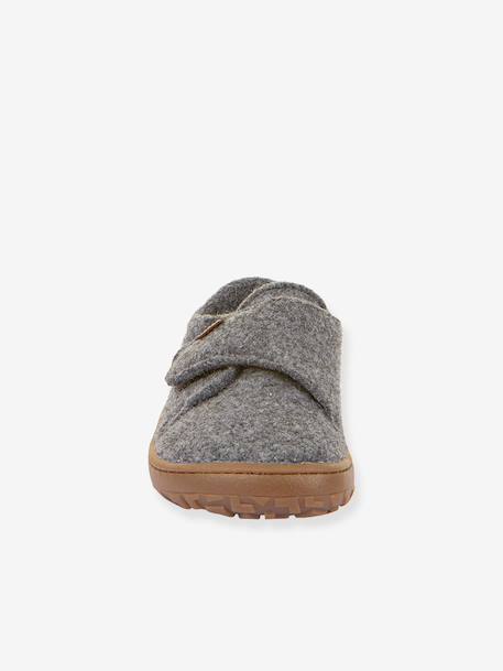 Chaussons barefoot enfants BAREFOOT WOOLY Froddo beige+bleu jean+bleu nuit+fuchsia+gris chiné - vertbaudet enfant 