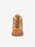 Children's MINNI SUEDE LACES FRODDO boots caramel+old rose - vertbaudet enfant 