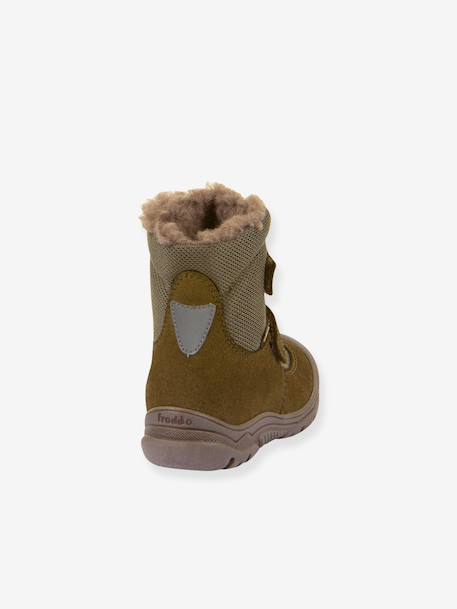 LINZ WOOL TEX HIGH FRODDO children's boots black+bordeaux red+night blue+olive - vertbaudet enfant 
